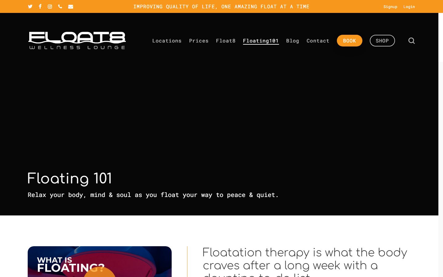 Floating 101 — the first-timer knowledge hub