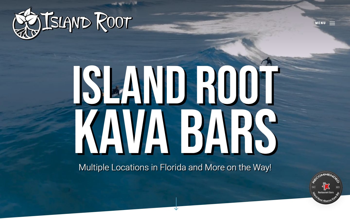 Island Root Kava Bar website
